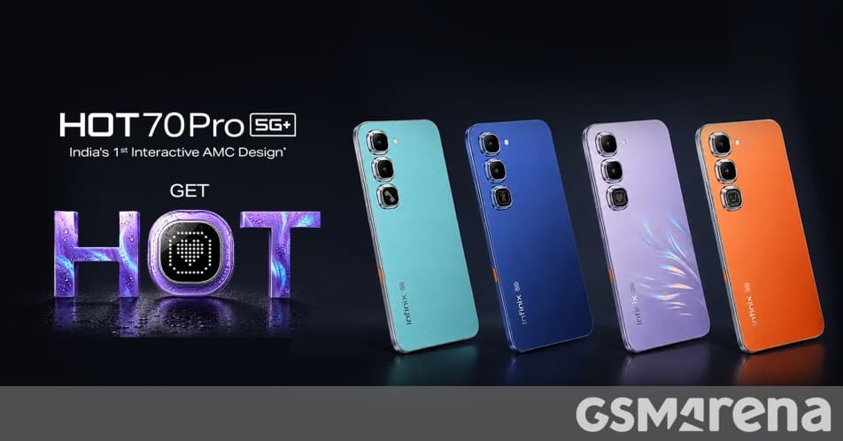 Infinix Hot 70 Pro's India launch timeframe announced, color options revealed