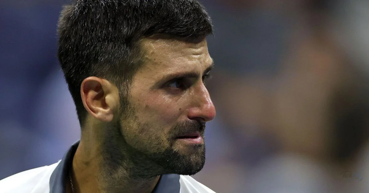 Djokovic breaks down in tears during US Open first-round exi
