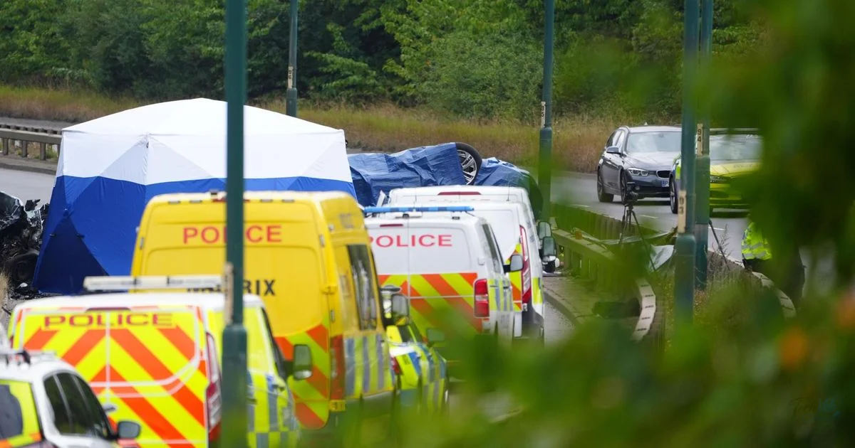 Father's house rammed before son died in A66 crash