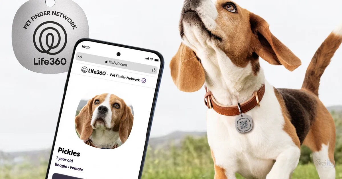 Life360 expands pet tracking with new $8 scannable tags and 